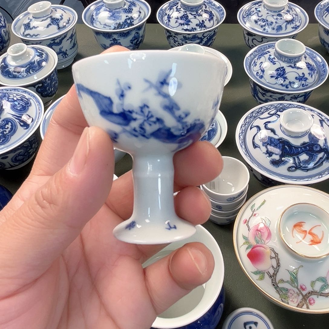 杯青花瓷器青花瓷器