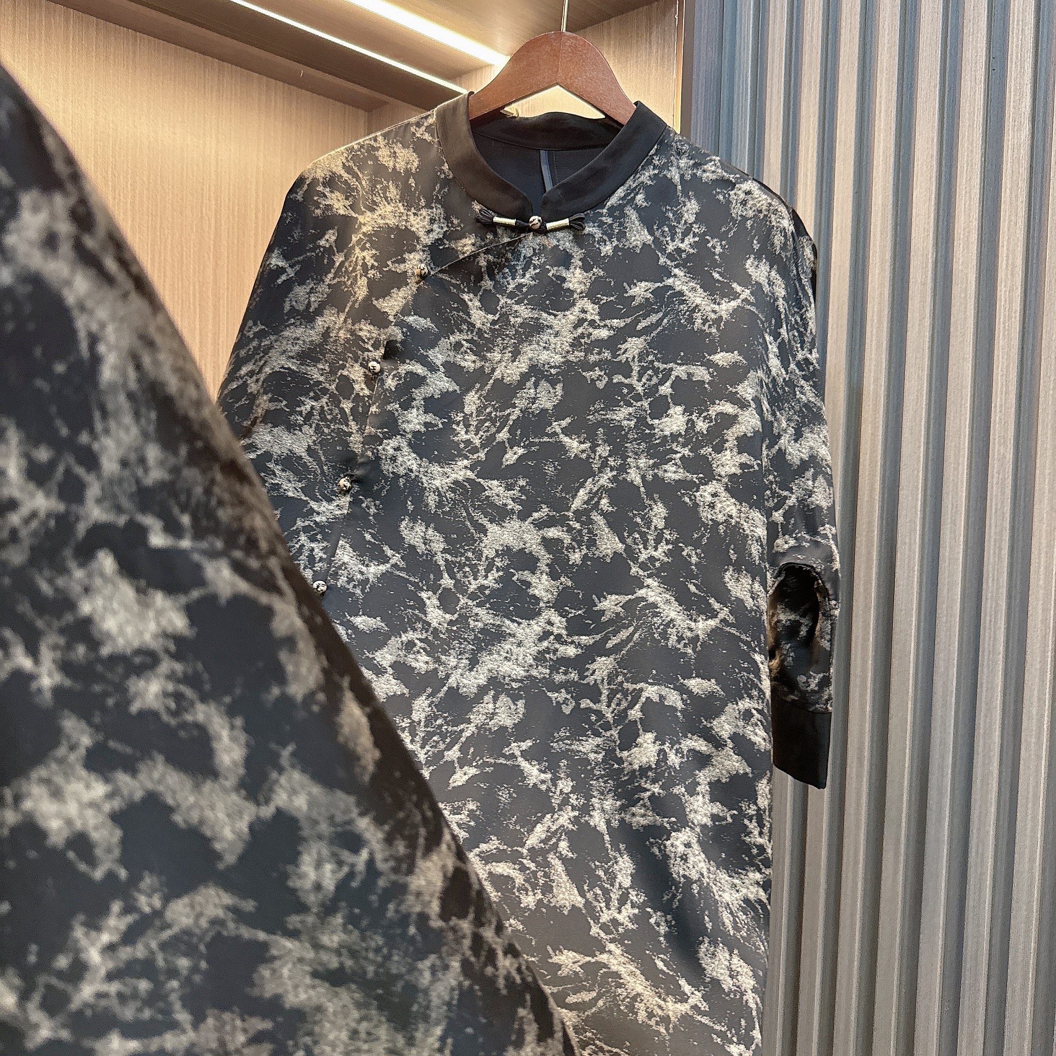 清影-原创新中式旗袍连衣裙