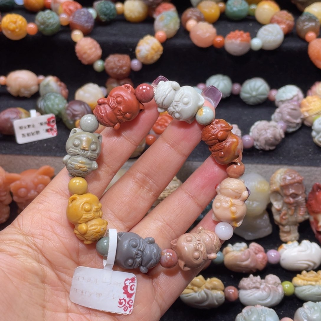 石英质玉手链未镶嵌