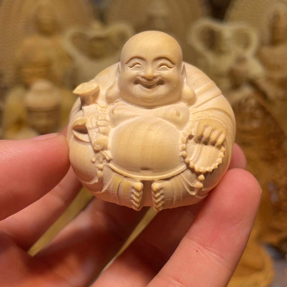 黄杨木小瑕疵一团和气