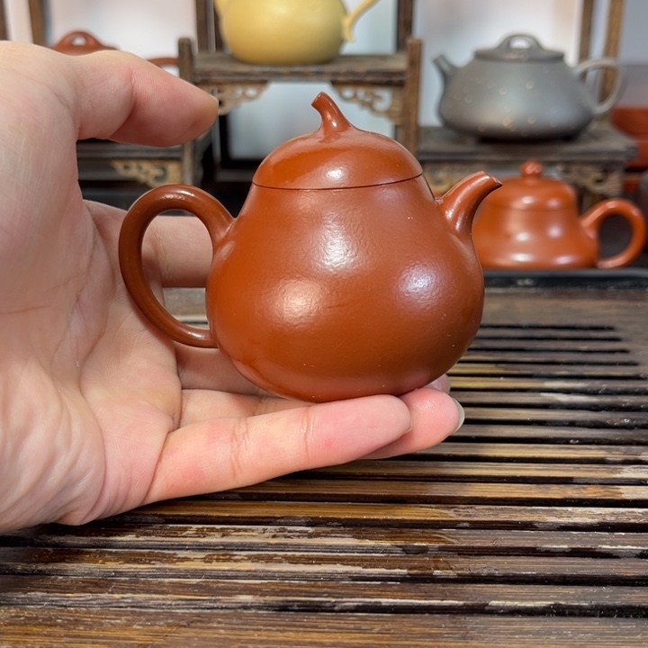 紫砂茶壶原矿紫砂手工制作