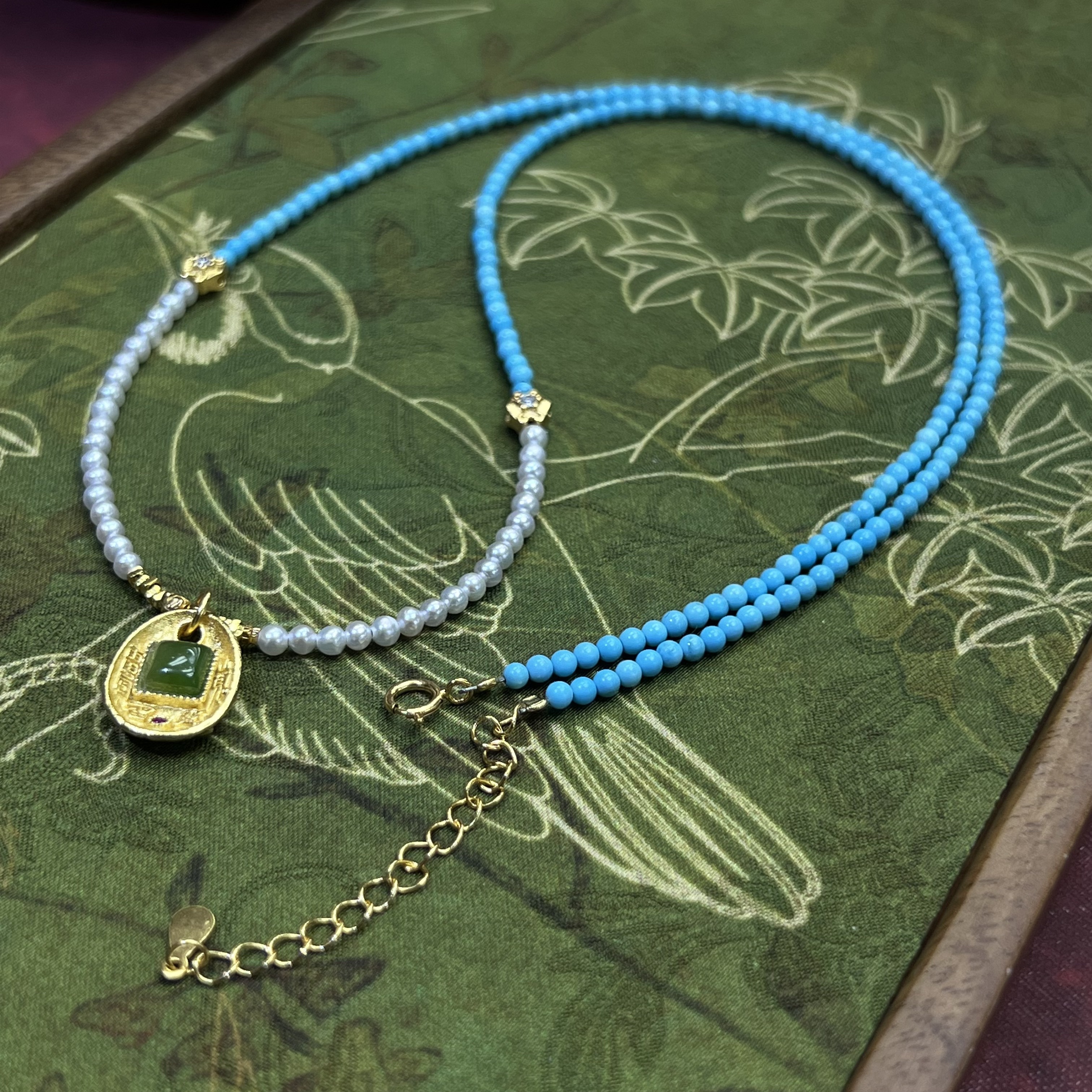 【珺笙珠宝】精品•珍珠小米链s925银项链