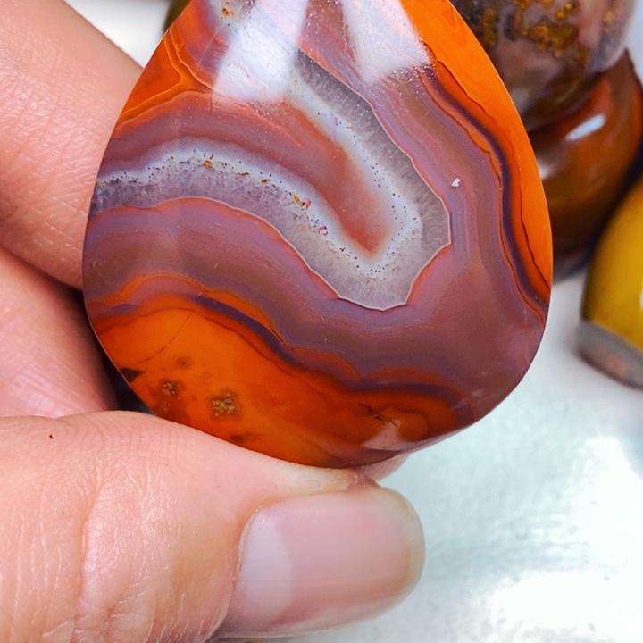 纯***代玛瑙/玉髓未镶嵌玛瑙