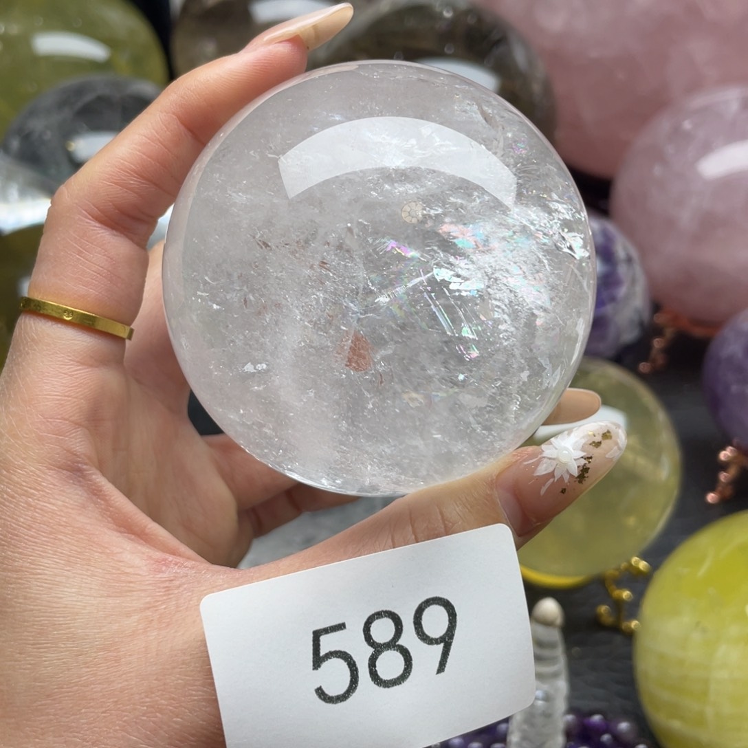 水晶摆件未镶嵌589 7.3CM