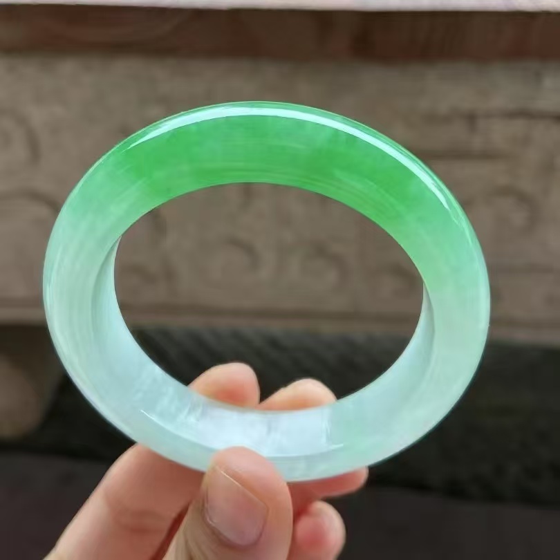 A时尚缅风美人翠饰品手镯【直播专用链接】