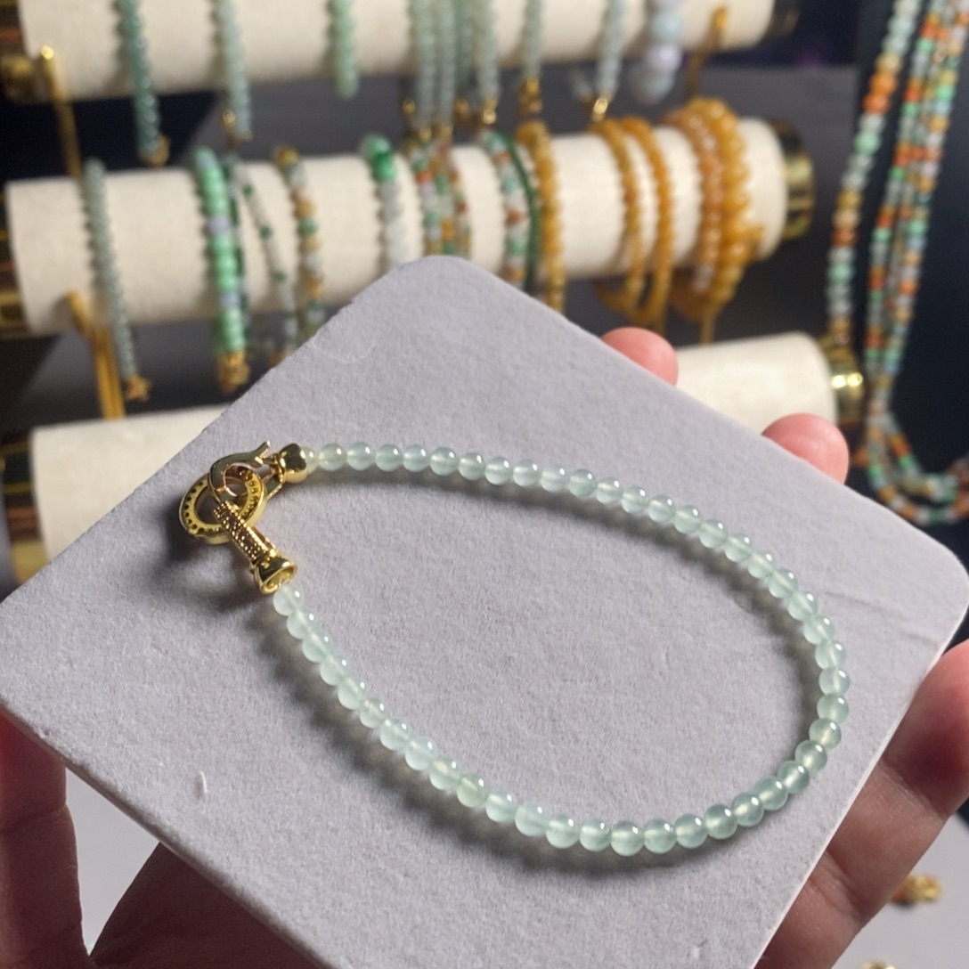 定制翡翠未镶嵌6 缅甸翡翠A货卡4