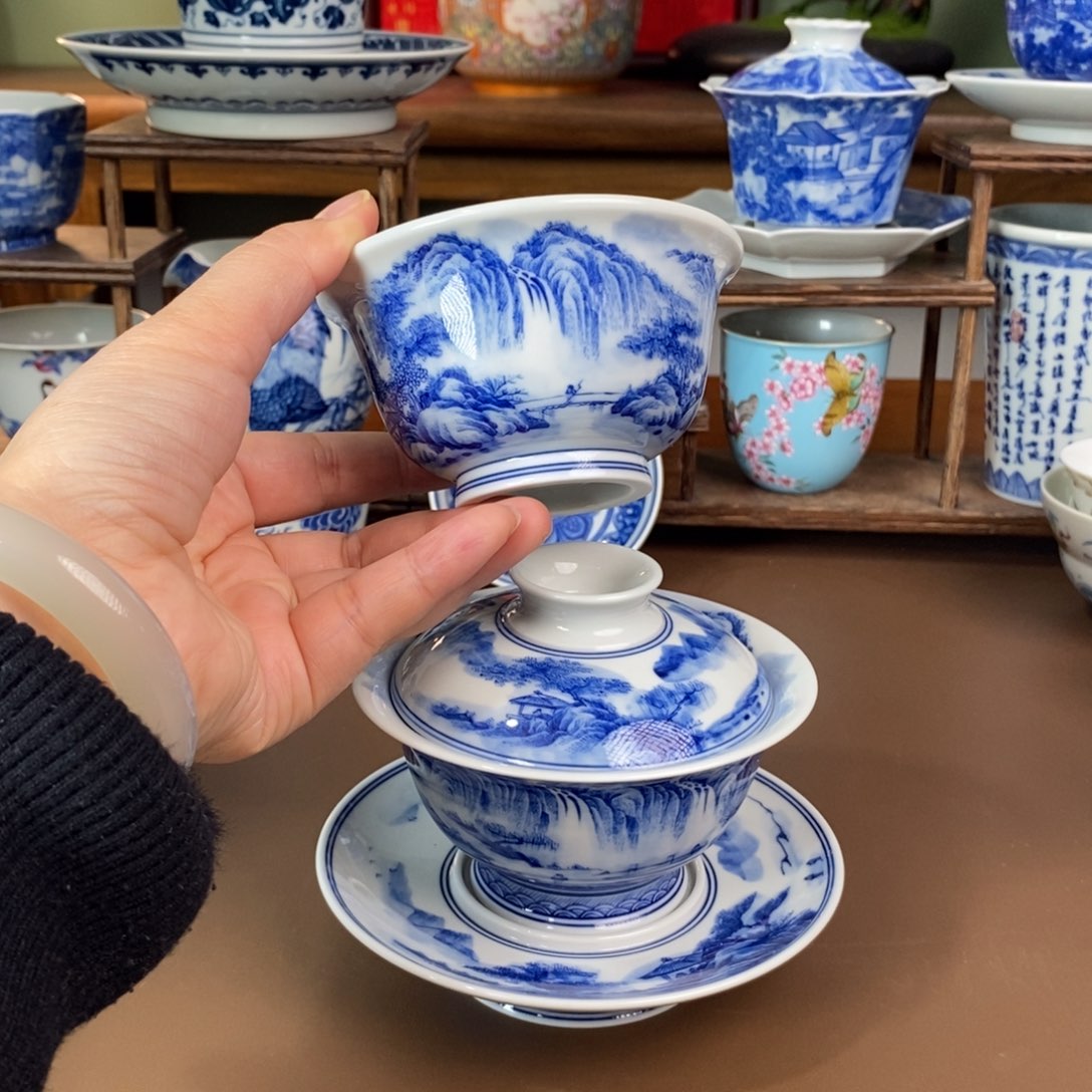 景德镇陶瓷手工手绘