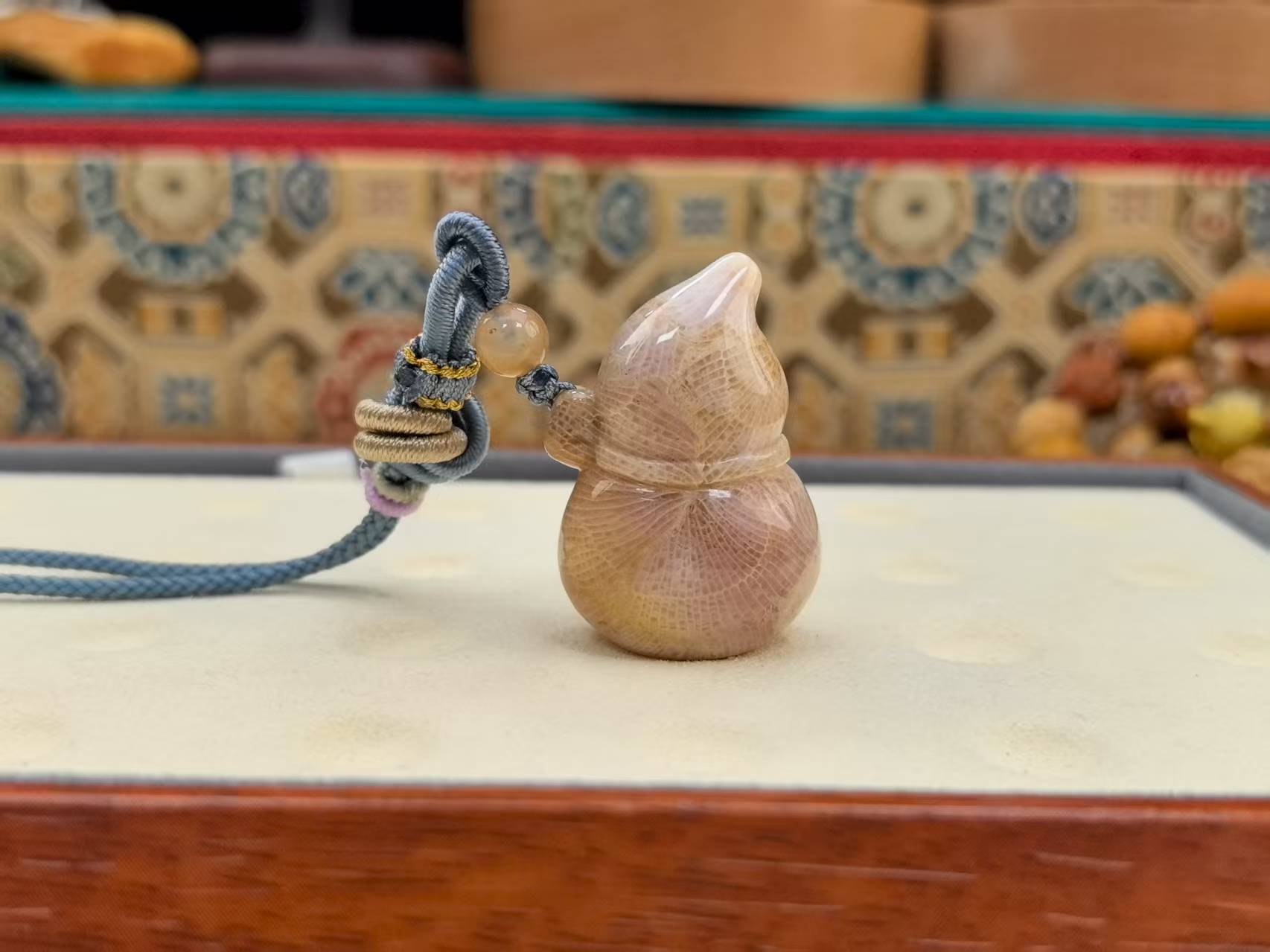 原石石头小小葫芦