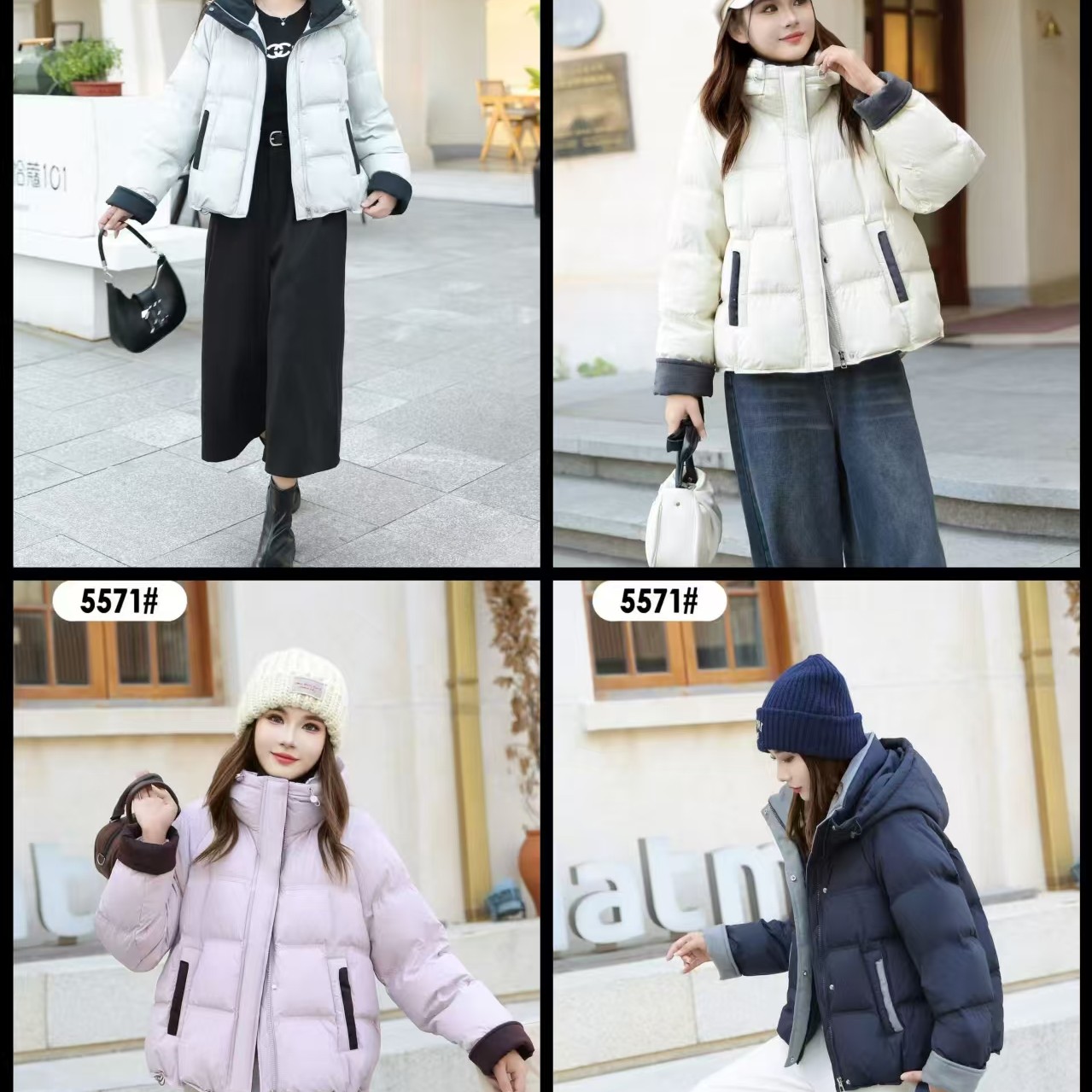 LMZ.  欧货小版羽绒服   5571