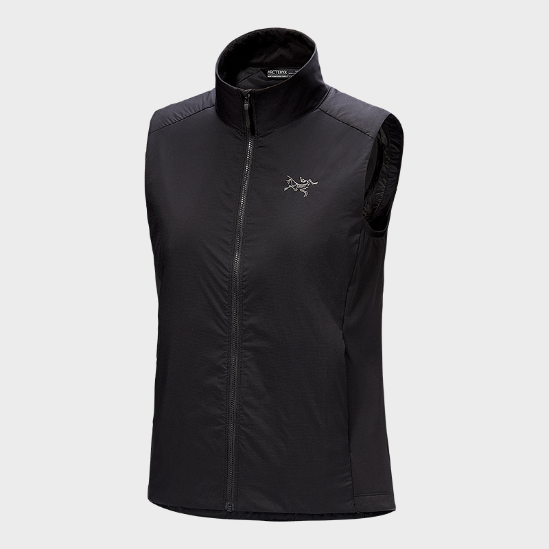 ARC'TERYX/始祖鸟AtomVest新款男女同款轻薄修身纯色运动立领马甲