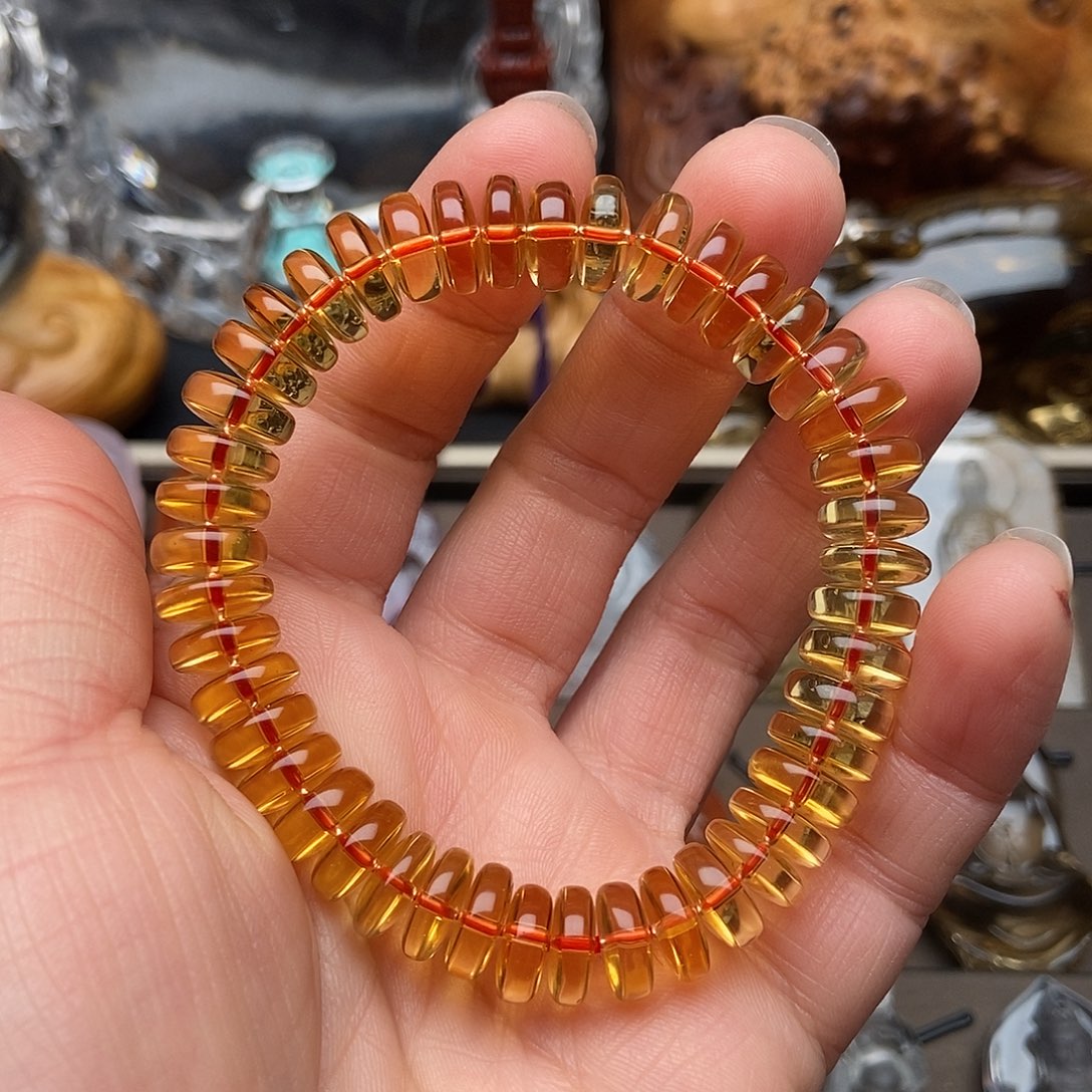 天然水晶手串未镶嵌水晶