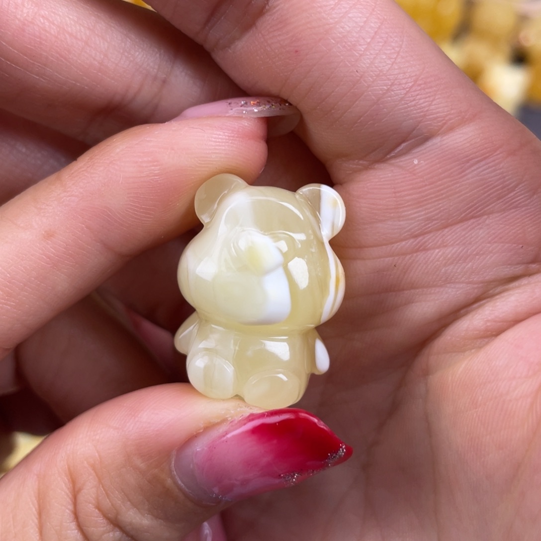 琥珀裸石未镶嵌蜜蜡