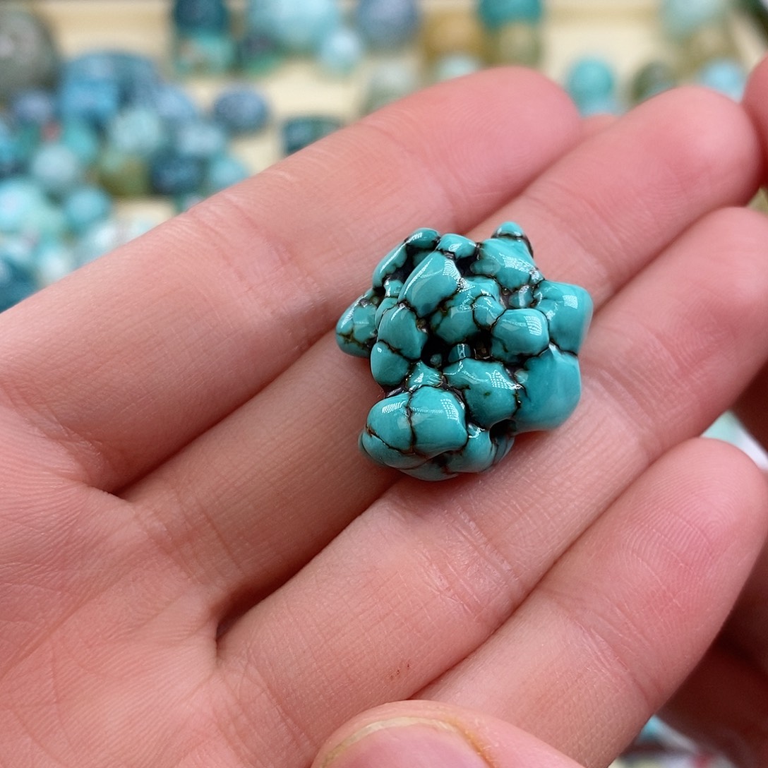 绿松石珠宝奇石未镶嵌