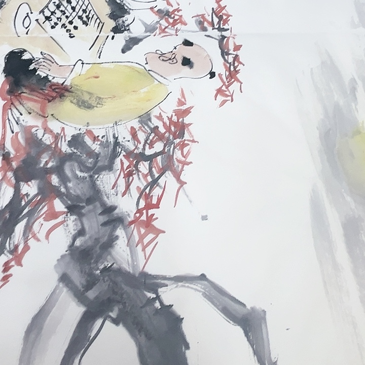 鲁岳美术艺术作品2