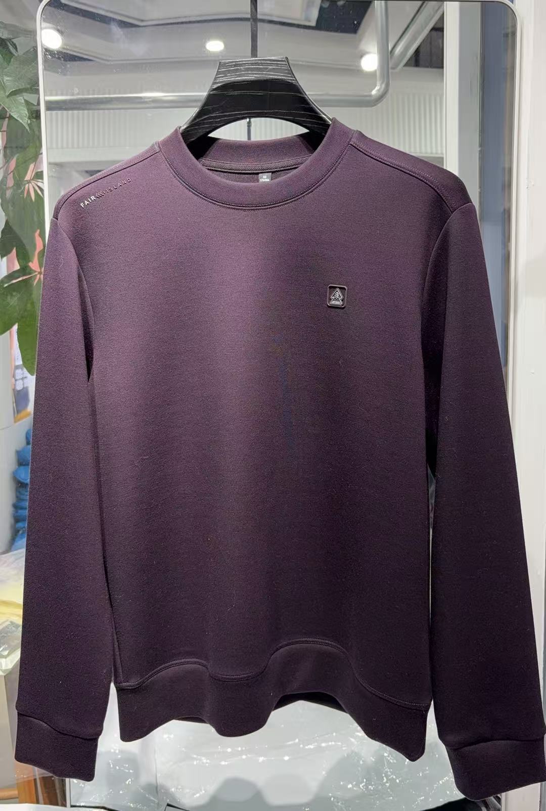  5513男士冬季休闲高端长袖轻奢商务男士卫衣百搭时尚保暖拉绒