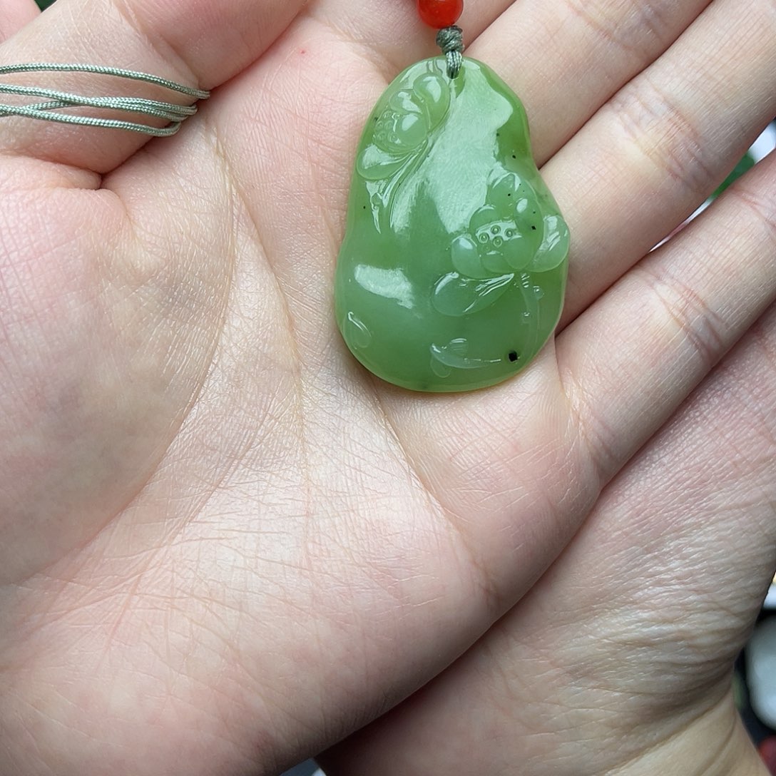 和田玉未镶嵌颈饰06