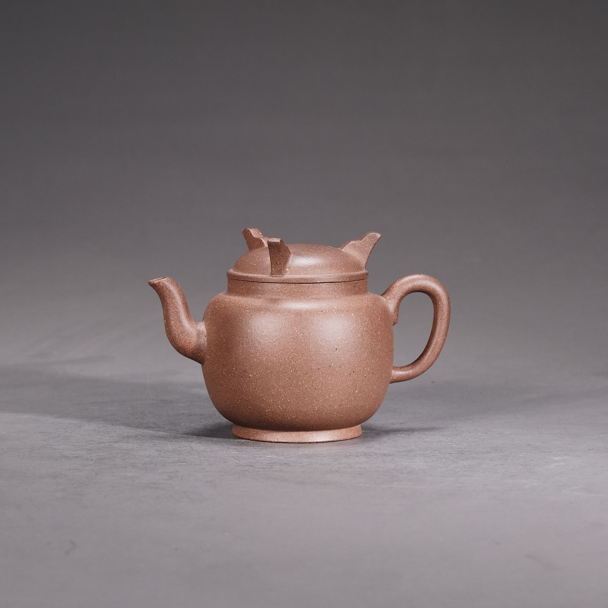 【宜子孙】大彬卣式壶泡茶壶紫砂泡茶器具茶具紫泥牛盖.容量130cc