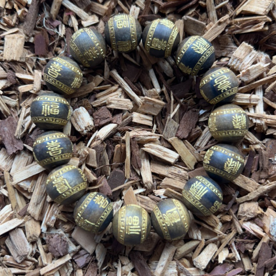 42 福来精选文玩沉香木作手串14mm