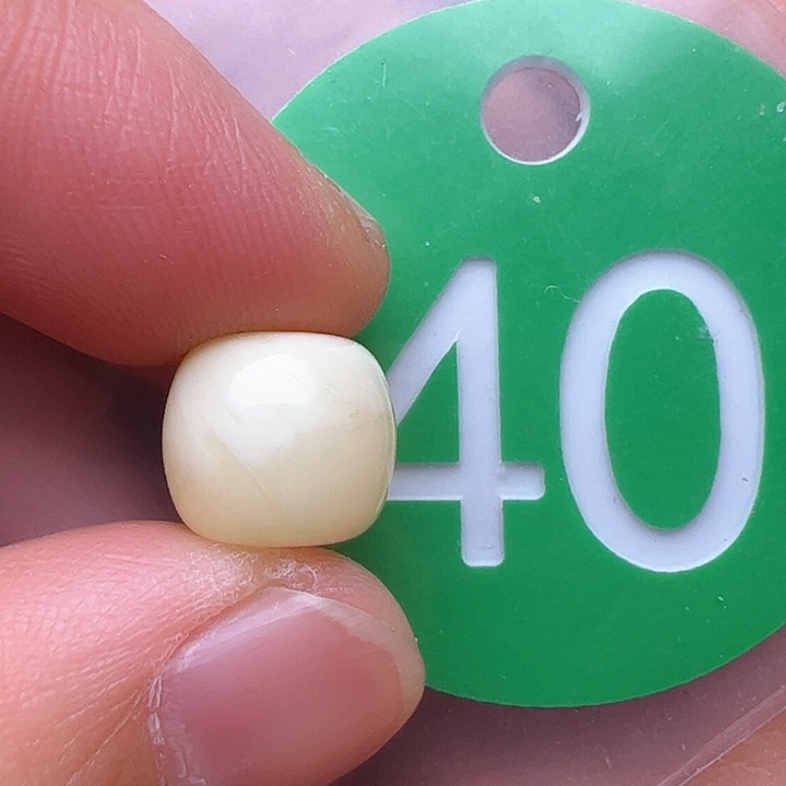 蜜蜡裸石未镶嵌10/9m m