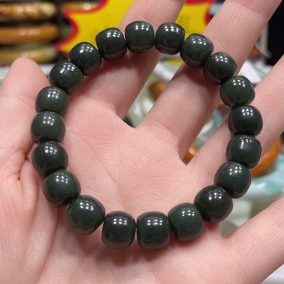 和田玉手串未镶嵌