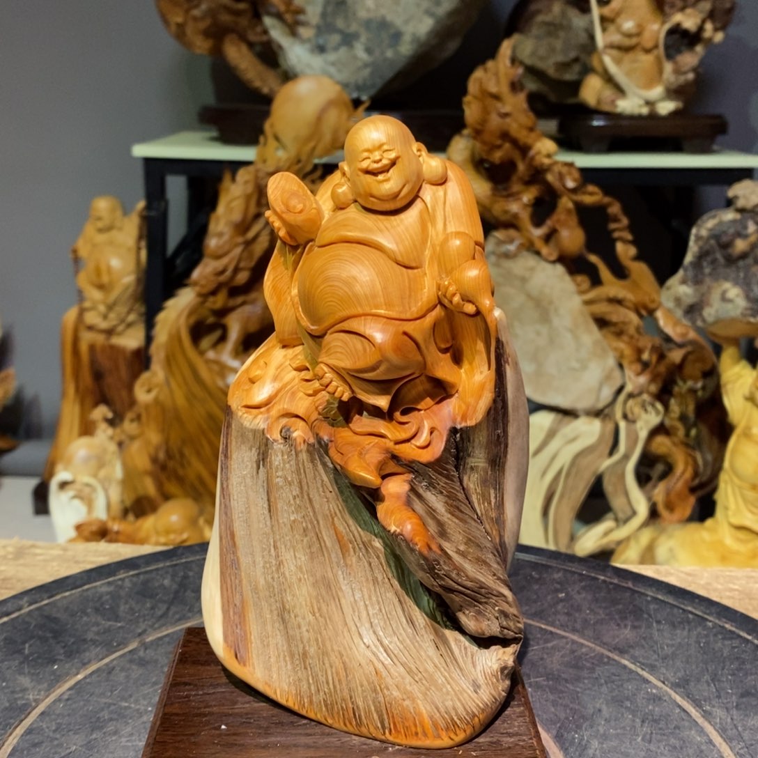 柏木（崖柏）崖柏木雕刻