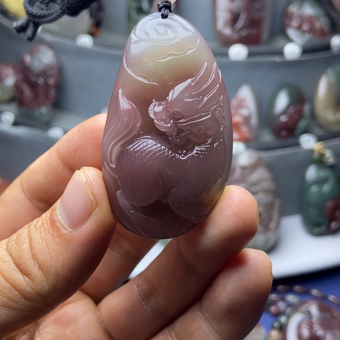 玛瑙/玉髓未镶嵌颈饰