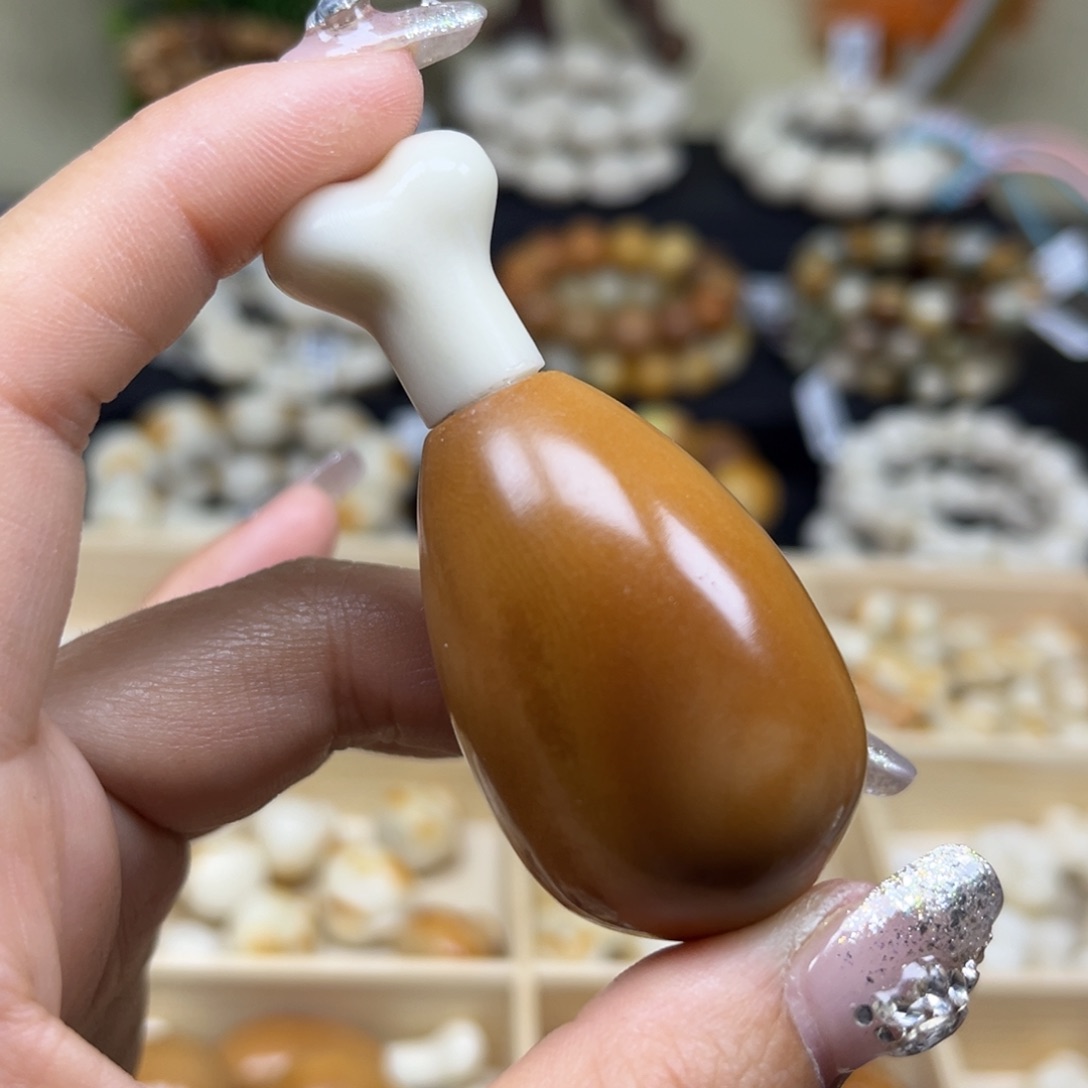 菩提根/象牙果吊坠2.16.17鸡腿大