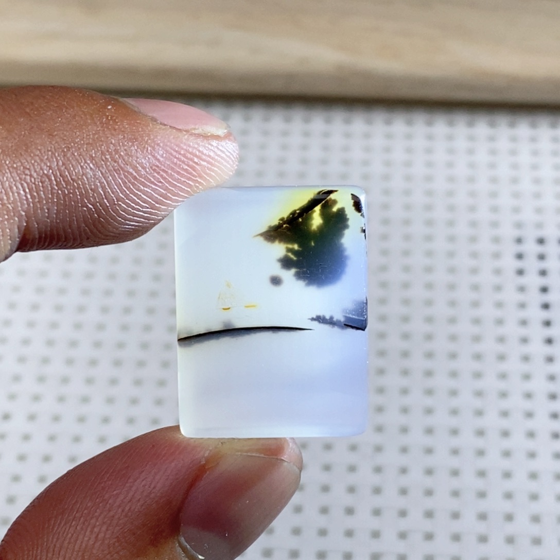 玛瑙/玉髓颈饰未镶嵌冰*