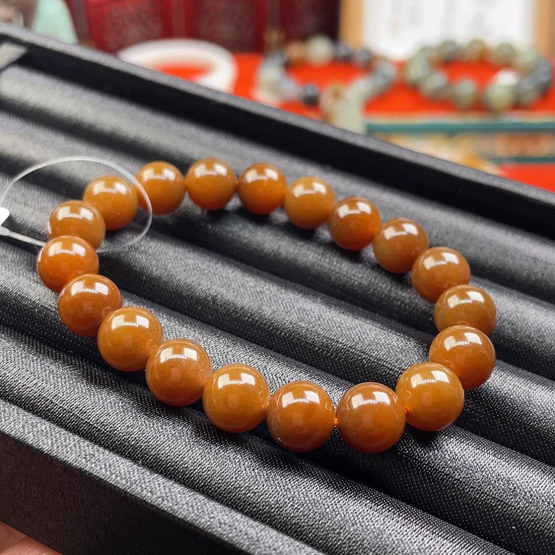 和田玉手串未镶嵌