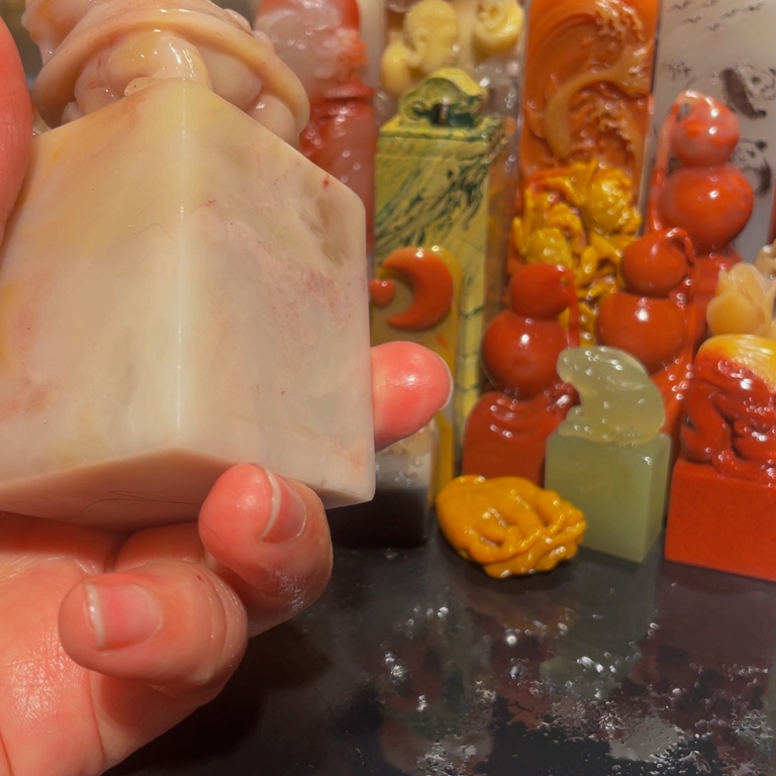 寿山石印石精美寿山