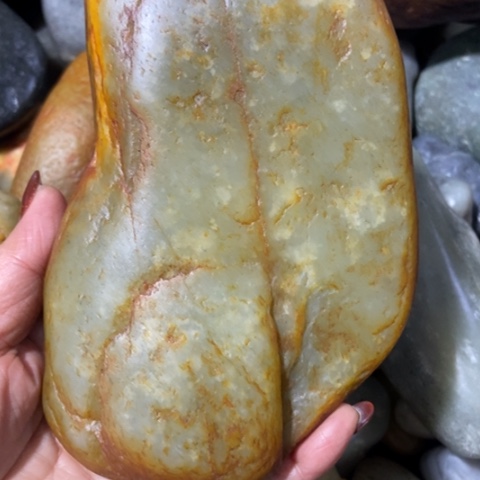 用***7和田玉（糖玉）未镶嵌挂件