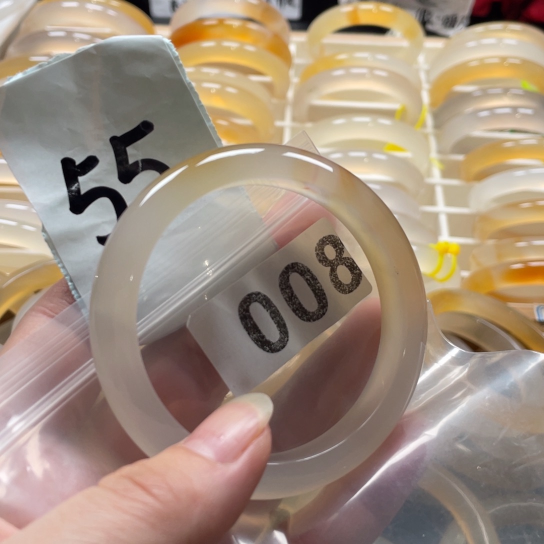 玛瑙/玉髓未镶嵌手镯