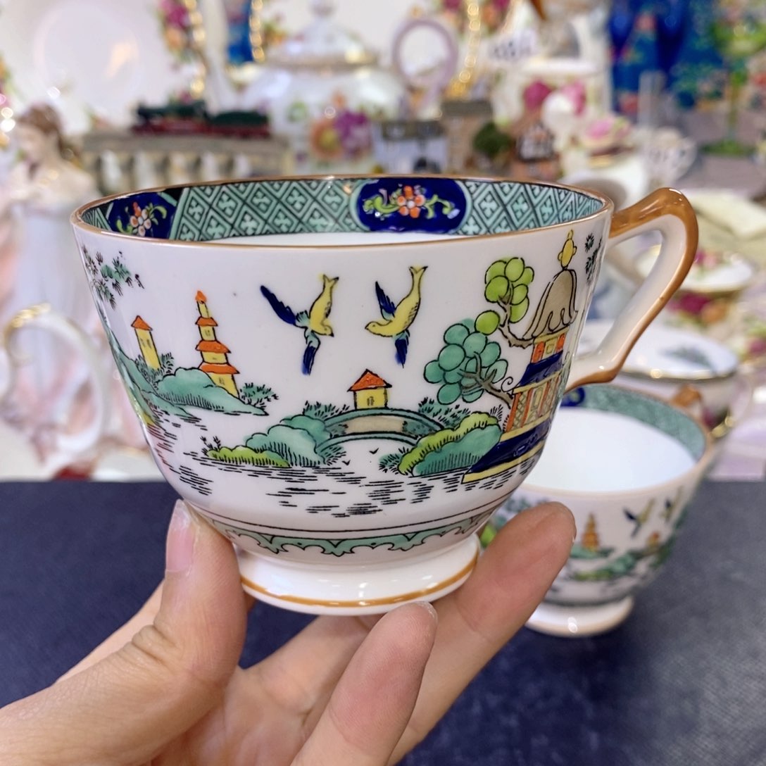 瓷器欧瓷咖啡杯水晶杯