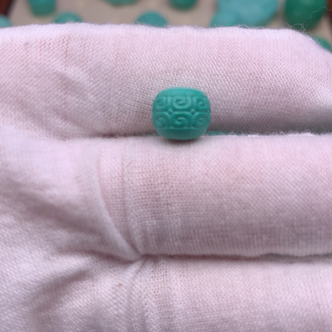 原生态散珠配珠回纹珠卡9