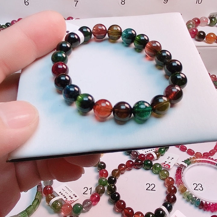 碧玺手链未镶嵌16号