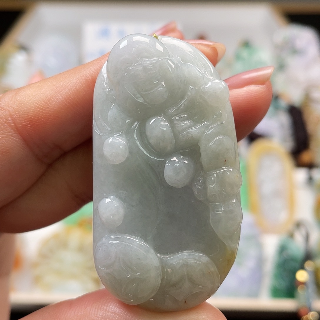 翡翠吊坠(不含链)未镶嵌