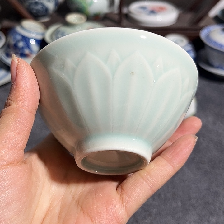 杯景德镇青花主人杯