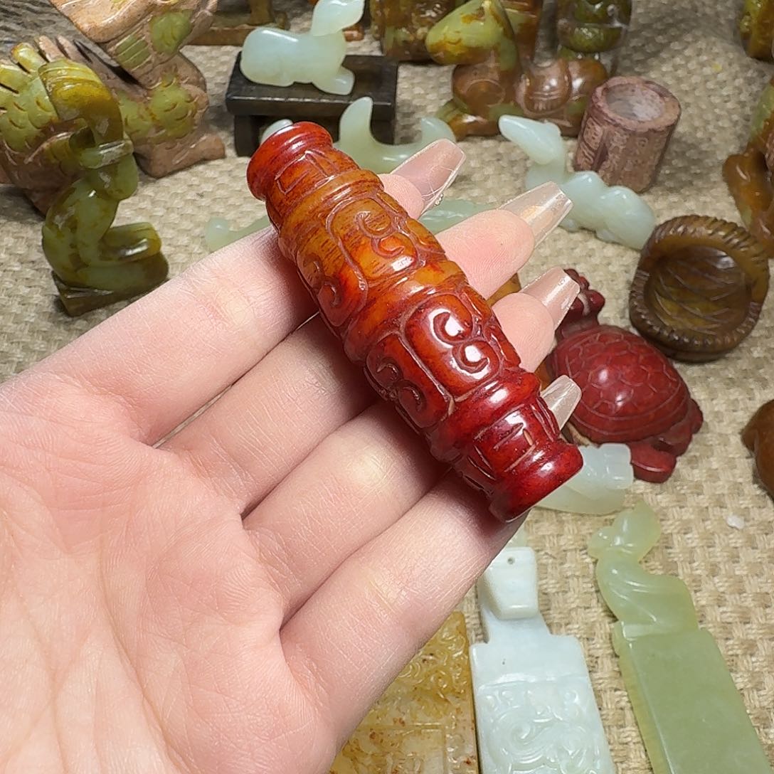 白玉菩提吊坠挂件