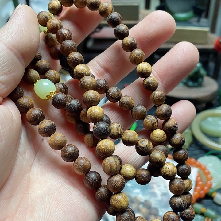 和田玉手链未镶嵌