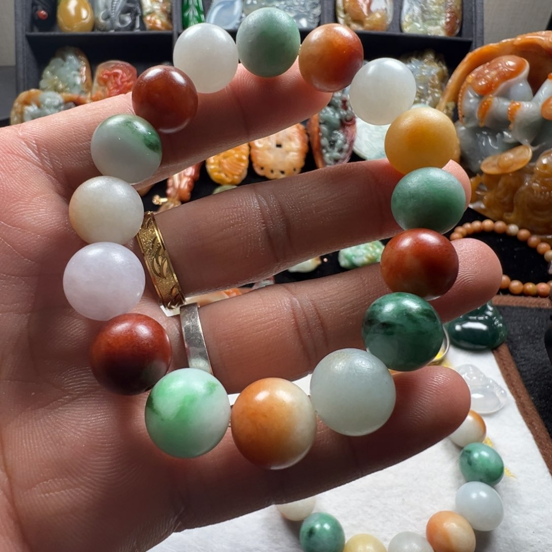 翡翠戒指未镶嵌东