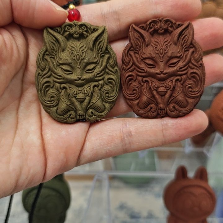 泥塑金茉莉加金玫瑰福利香牌两个