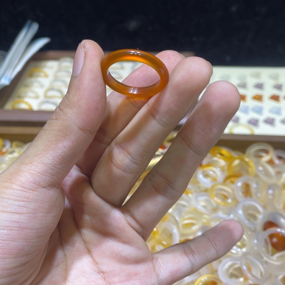 玛瑙/玉髓合金戒指212号港21