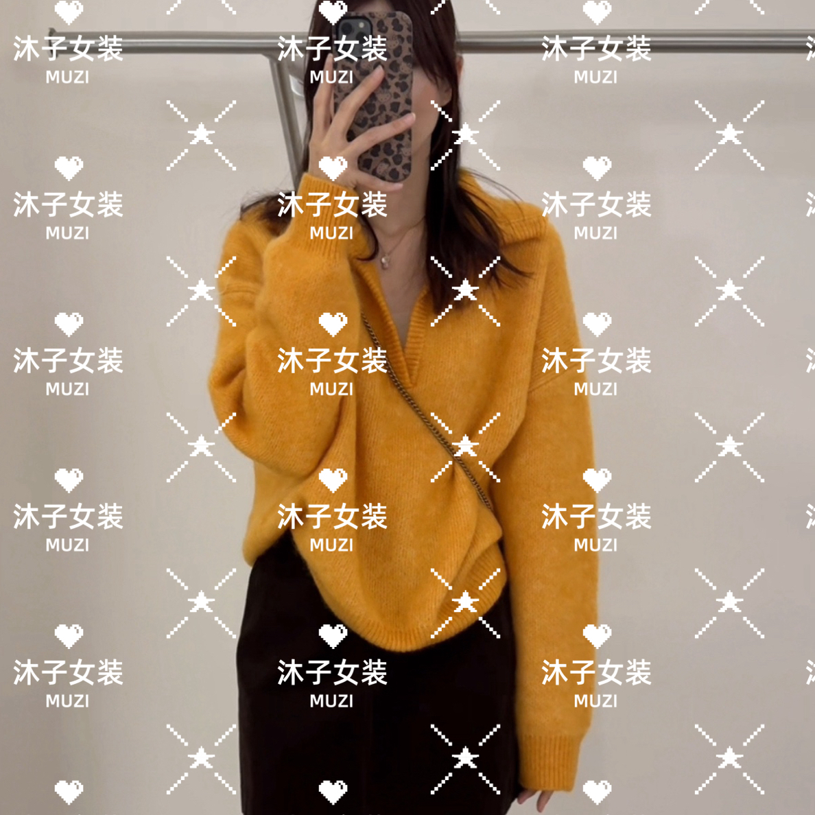 MUZI沐子251081毛衣