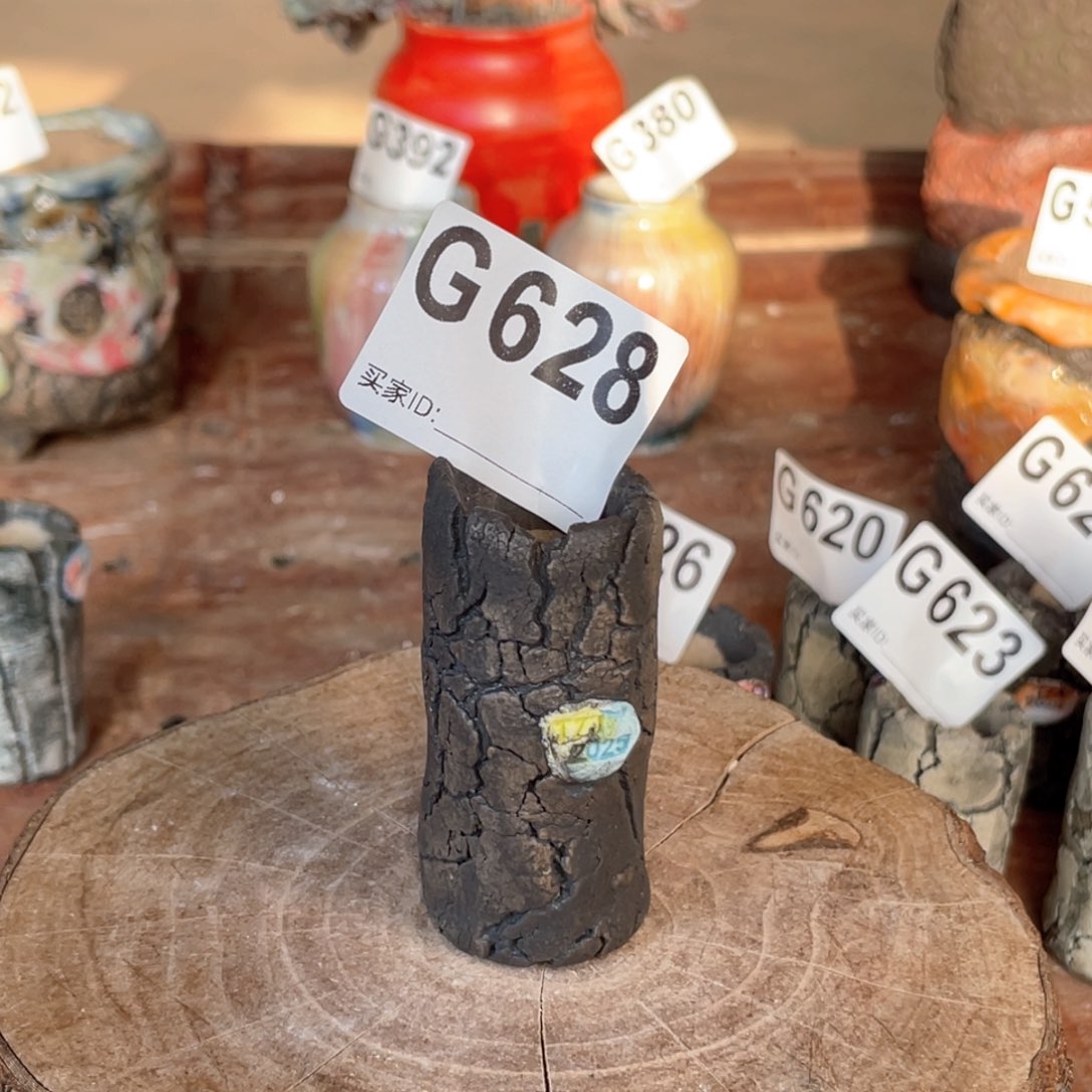 紫砂花盆独枝干内口2.5