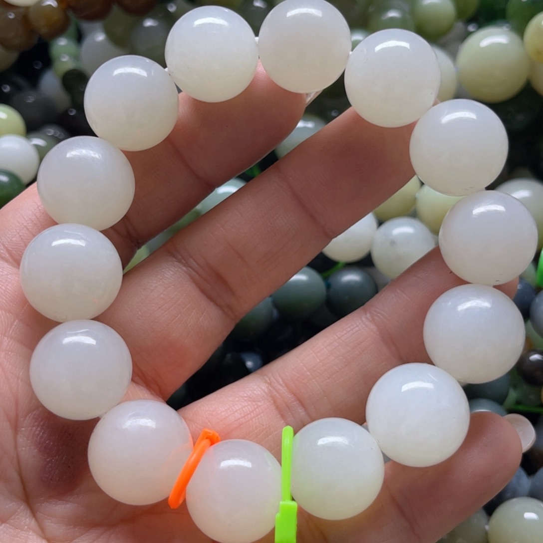 和田玉手链未镶嵌