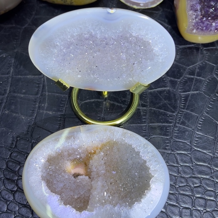未镶嵌水晶珠宝半成品