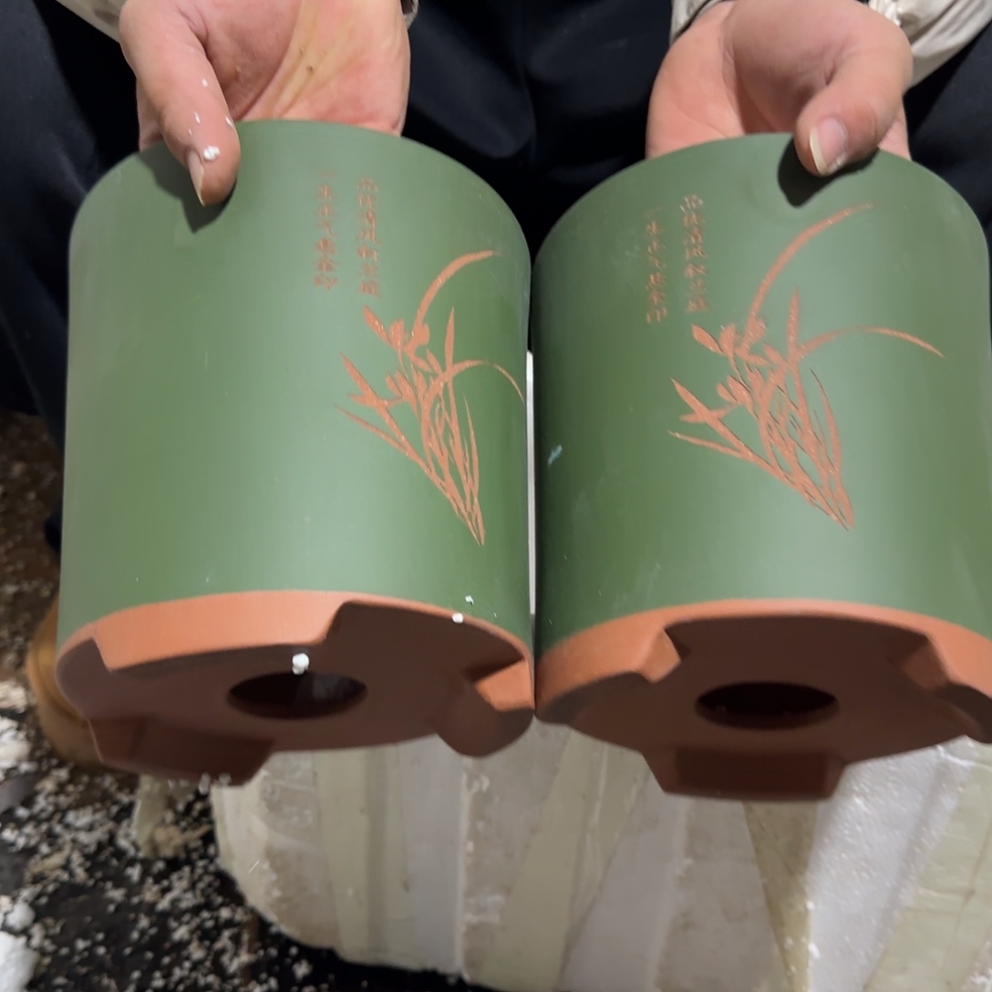 紫砂花盆瑕疵也是一