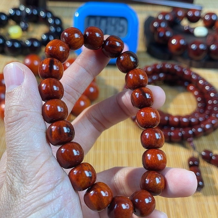 古***弹木小叶紫檀手工艺