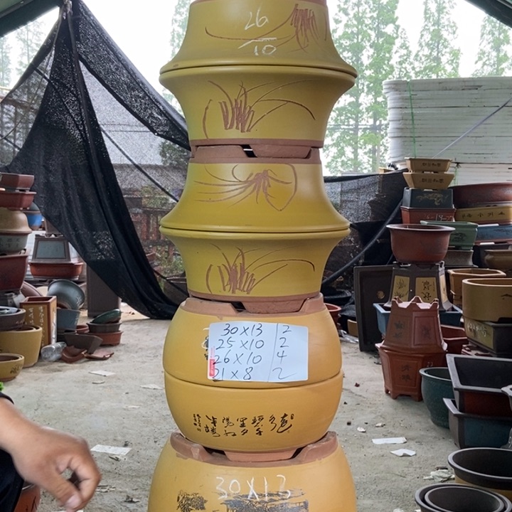 紫砂花盆紫砂紫砂