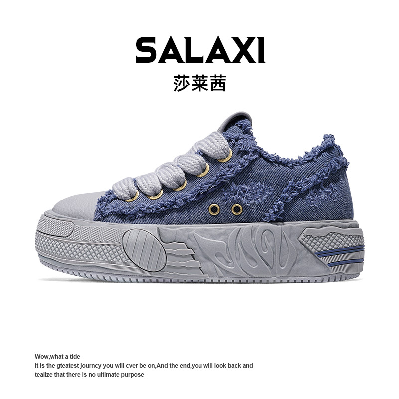 SALAXI/莎莱茜 2025冬季新品百搭小众欧若风高端潮鞋男女运动鞋